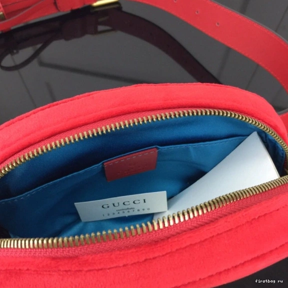 First bag ru Bag Belt Gucci GG Marmont 0807